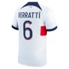 Camiseta de fútbol Paris Saint-Germain Verratti 6 Segunda Equipación 23-24 - Hombre